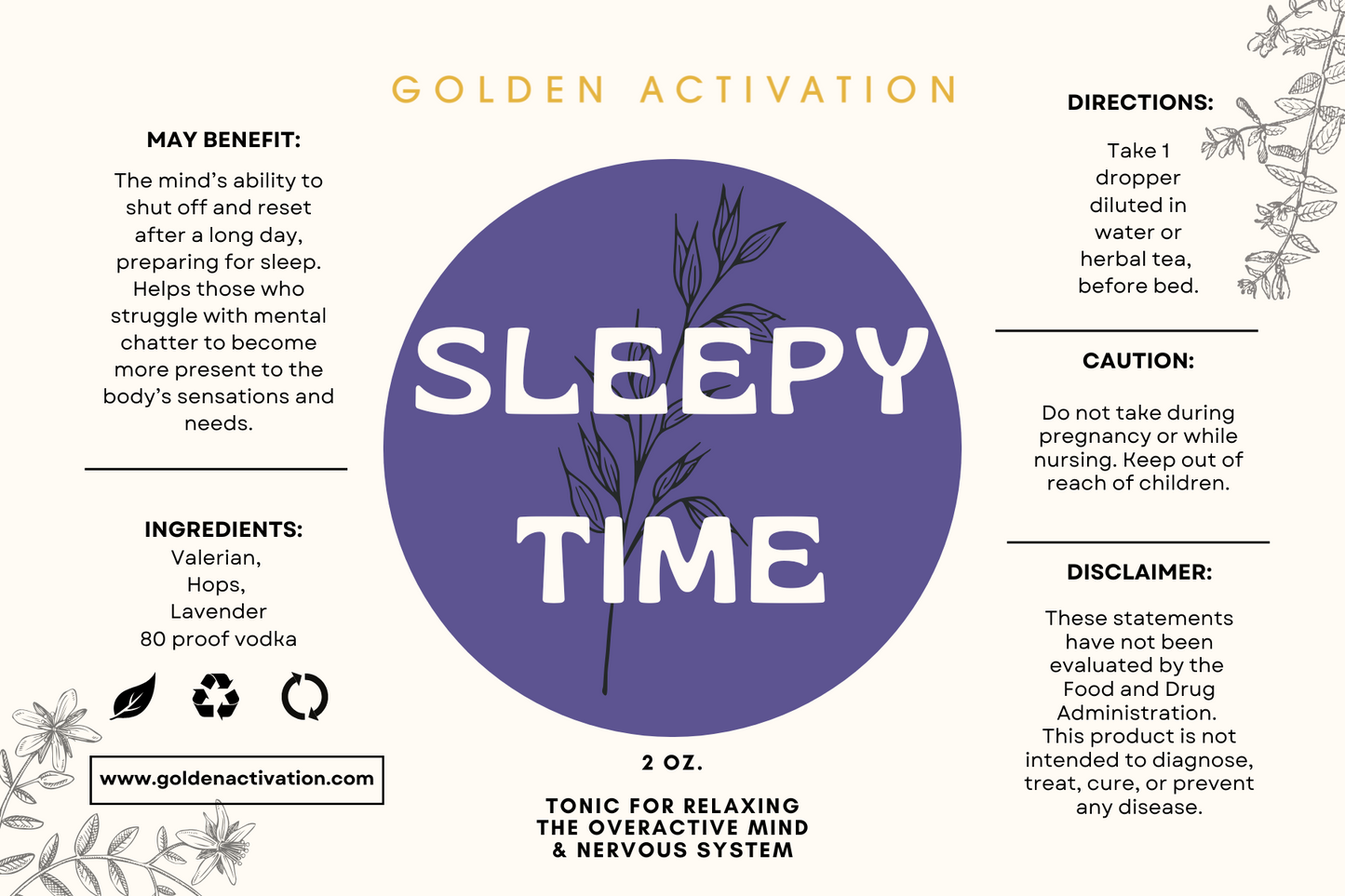 Sleep Tincture
