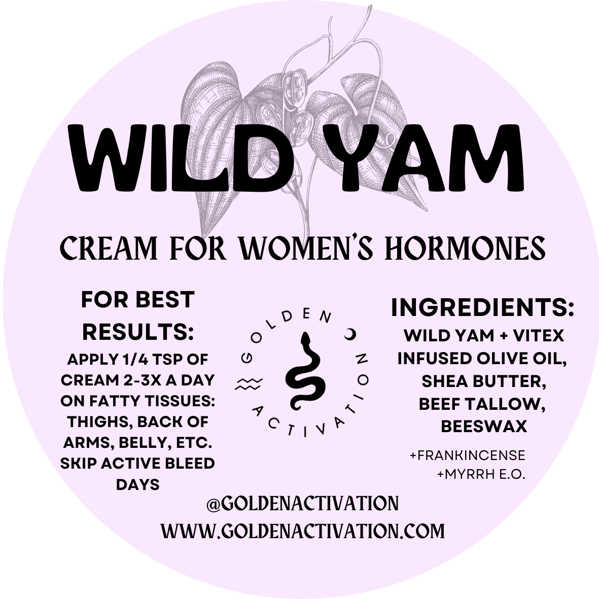 Wild Yam Hormone Cream