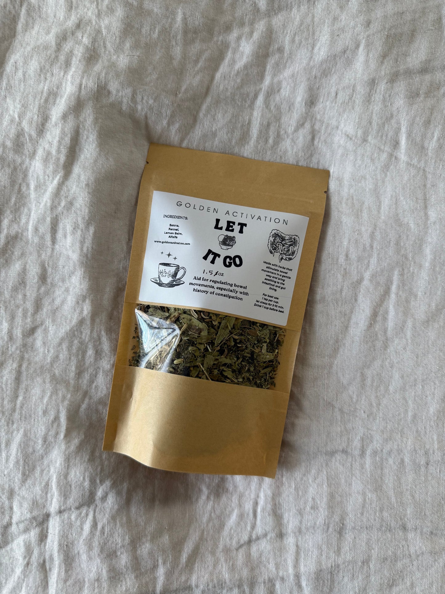 'Let it Go' Digestive Tea