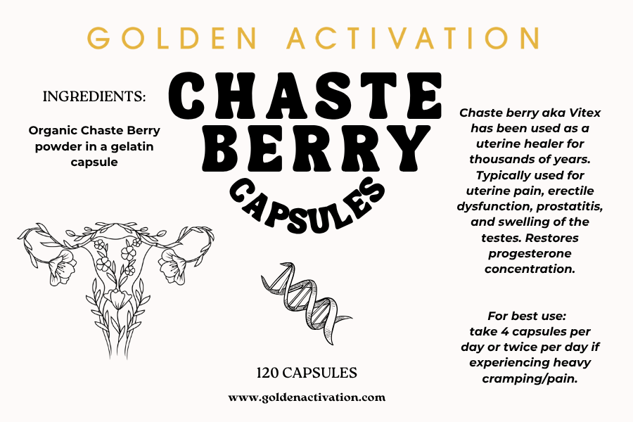 Chaste Tree Berry capsules