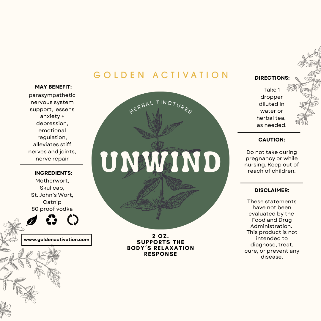 Unwind Nervous System tincture