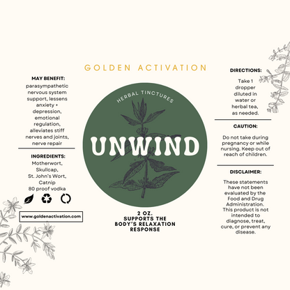 Unwind Nervous System tincture